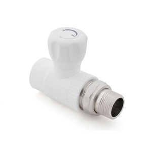 Кран шаровой для радиатора РосТурПласт 27853 ПП прямой 20*1/2