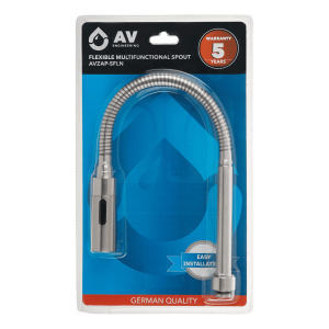 Излив гибкий AV Engineering AVZAP-SFLN с двухрежимной лейкой