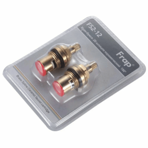 Кран-букса Frap F52-12 керамическая 20 шпицов 180° 2 шт