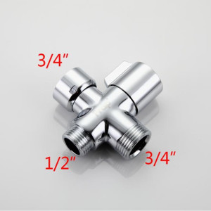 Дивертор с кран-букса Frap FBВB-2 эконом