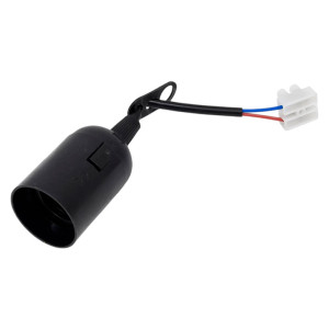 Патрон TDM Electric SQ0335-0021 Е27 подвесной с клеммной колодкой черный