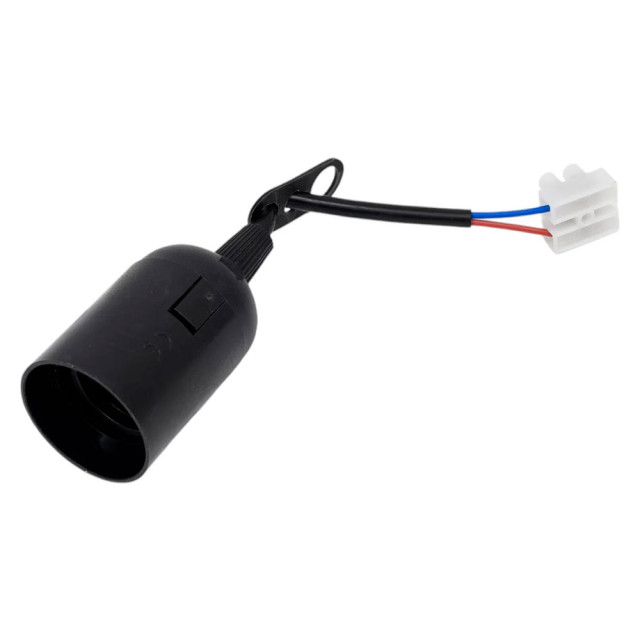 Патрон TDM Electric SQ0335-0021 Е27 подвесной с клеммной колодкой черный