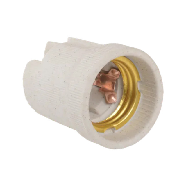 Патрон электрический IEK ЕРС10-04-01-К01 Е27 Пкр27-04-К43 подвесной керамический