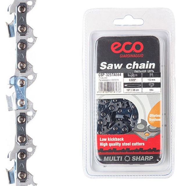 Цепь для цепной пилы Eco CSP-325TA564