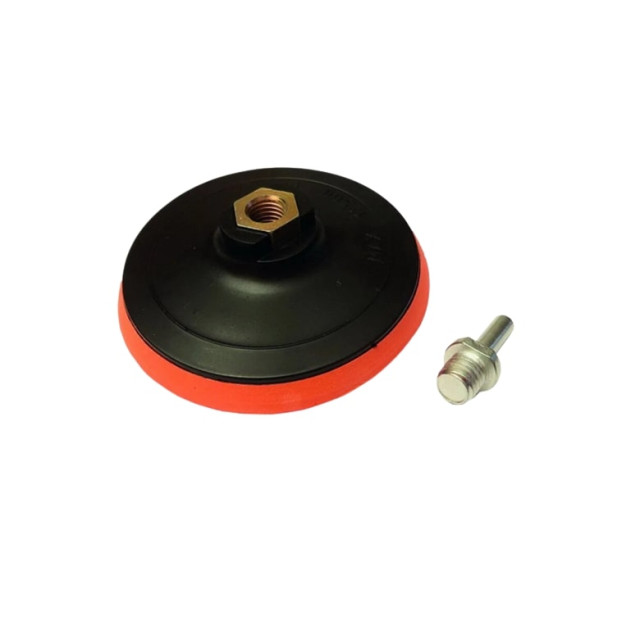 Насадка дисковая на дрель Рошма 4349 с липучкой 125 мм мягкая