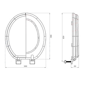 Сиденье для унитаза Aqua-Prime Base-Comfort Digital AQP.06.3566 FP с крышкой