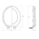 Сиденье для унитаза Aqua-Prime Base-Comfort Digital AQP.06.6091 FP с крышкой