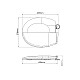 Сиденье для унитаза AV Engineering  AVE129716