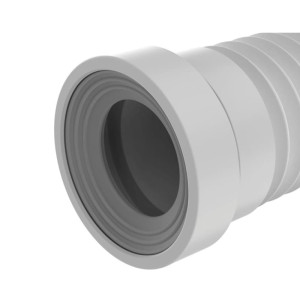 Удлинитель гибкий Aquant T712-21-MR для унитаза 290-330 мм с фановым выпуском 110 мм