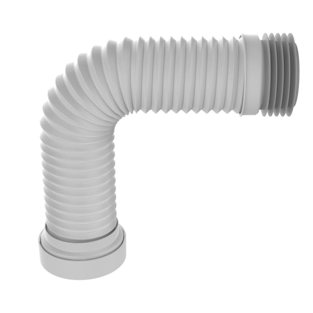 Удлинитель гибкий Aquant T928-18-MR для унитаза армированный 280-560 мм