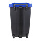 Контейнер для мусора Idea М2395 с педалью на колесах синий 110 л