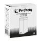 Ведро для мусора Perfecto Linea 22-160305 с педалью нержавеющая сталь 5 л