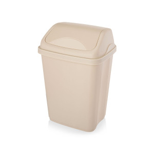 Контейнер для мусора Elfplast Ultra серо-бежевый 5 л