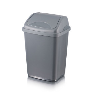 Контейнер для мусора Elfplast Ultra 589 графитовый 10 л