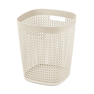 Корзина для бумаг Idea Пирула М 2500 латте 10 л