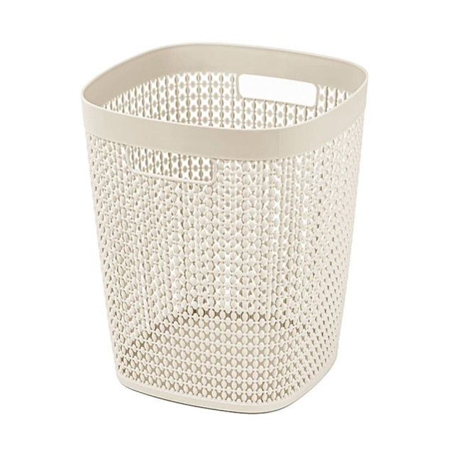 Корзина для бумаг Idea Пирула М 2500 латте 10 л
