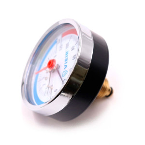 Термоманометр Vieir YF6 горизонтальный 1/2