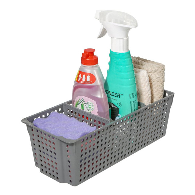 Органайзер Violet Лофт 452018 код 334233 с перегородками серый 3 л