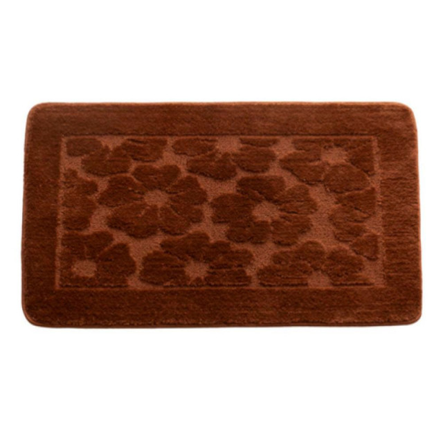 Коврик для ванной Banyolin Classic шоколадный 60*100 см