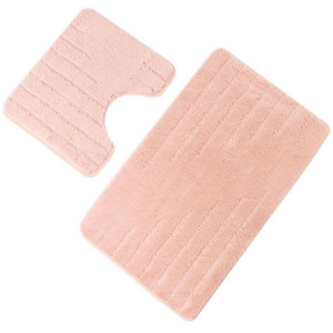 Комплект ковриков для ванной Callavi Highmono капучино 50*80 см и 40*50 см