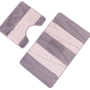 Комплект ковриков для ванной Callavi Nada ночной город 50*80 см и 40*50 см