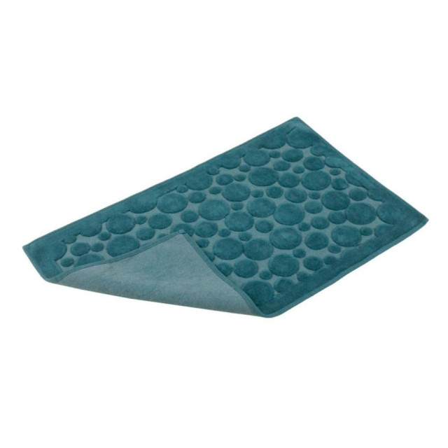 Коврик для ванной Zeria Home Castafiore Naturale Point лазурный 60*100 см