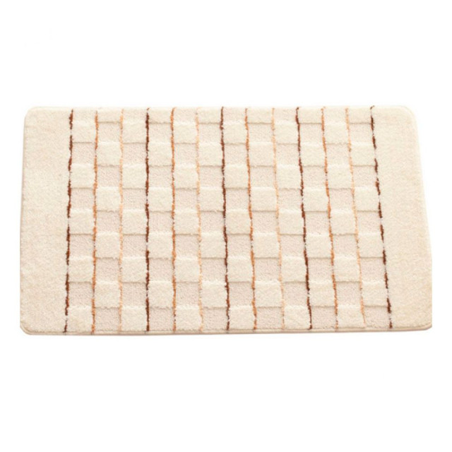 Коврик для ванной Banyolin Silver кремовый 60*100 см