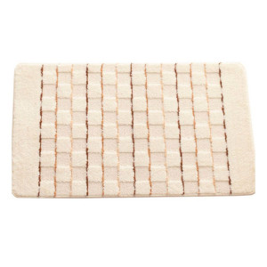 Коврик для ванной Banyolin Silver кремовый 80*120 см