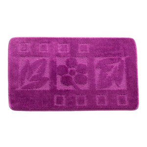 Коврик для ванной Banyolin Classic темно-фиолетовый 60*100 см