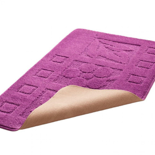 Коврик для ванной Banyolin Classic темно-фиолетовый 60*100 см