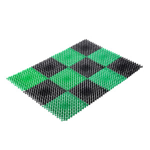 Коврик придверный Vortex Травка 23001 42*56 см черно-зеленый