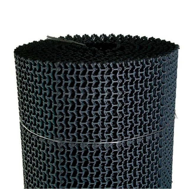 Дорожка Волна 11 мм 1*10 м черная