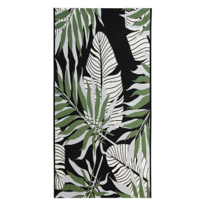 Ковер-циновка Indavo Borneo 6956-3-120170 120*170 см черный белый