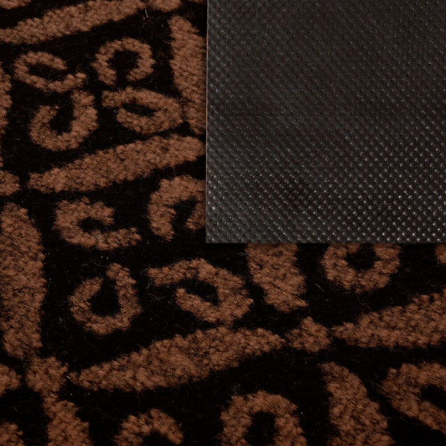 Коврик придверный Vortex Hall 24076 влаговпитывающий 50*80 см коричневый