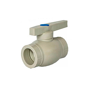 Кран шаровой Valfex 10144050Г ПП Дн50 серый