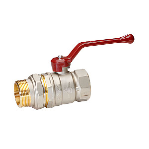 Кран шаровой Temper 8815ВАР1240 Ду15 (1/2”) Ру40 ВР/НР с американкой рычаг латунь