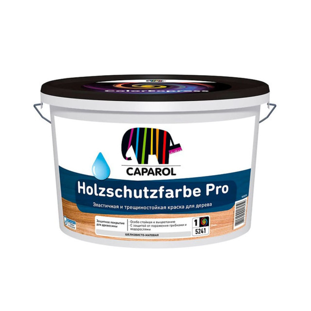 Краска Caparol Holzschutzfarbe Pro Base 1 белая 2.5 л