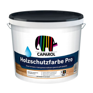 Краска Caparol Holzschutzfarbe Pro Base 1 белая 9 л