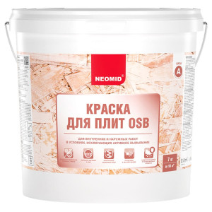 Краска Neomid для плит OSB 7 кг