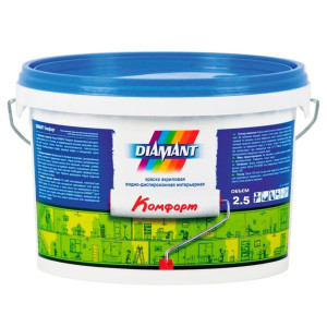 Краска Diamant Комфорт 948106603 белая 2.5 л