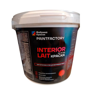 Краска PaintFactory Interior Lait для потолков и стен белая 15 кг