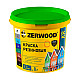 Краска Zerwood KR резиновая красно-коричневая 1.3 кг