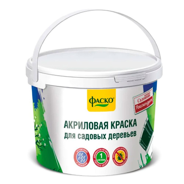 Краска Фаско для садовых деревьев 1.2 кг