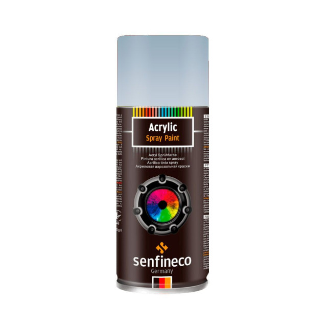 Краска-спрей Senfineco Paint Acrylic Chrome Bright акриловая хром 400 мл
