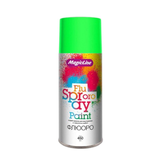Краска MagicLine 1080 флюорисцентная зеленая 265 г
