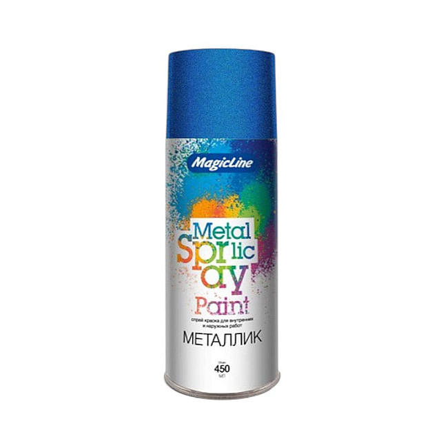 Краска MagicLine 2060 металлик RAL 640M синяя 265 г