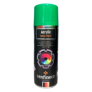 Краска-спрей Senfineco Paint Acrylic Fresh Green акриловая зеленая 400 мл