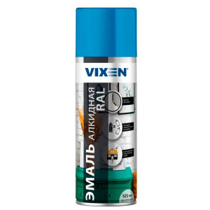 Эмаль Vixen VX15015 алкидная RAL 5015 небесно-голубой 520 мл