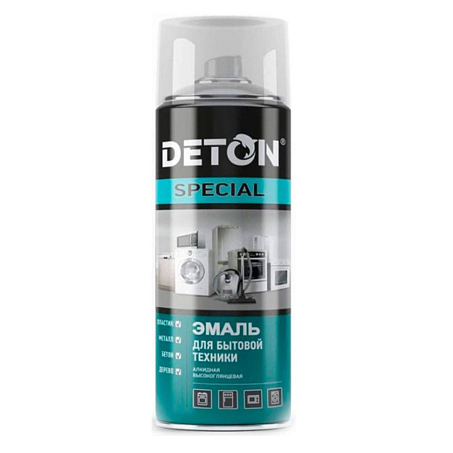 Эмаль Deton Special для бытовой техники белая 520 мл