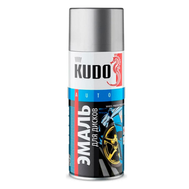 Эмаль для дисков Kudo KU-5201 алюминий 520 мл